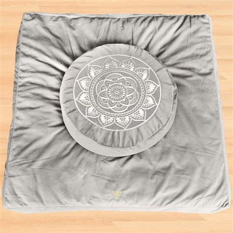 Florensi Meditation Cushion And Zabuton Meditation Mat Bundle Premium