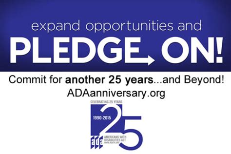 Americans With Disabilities Act Ada 25th Anniversary Resources