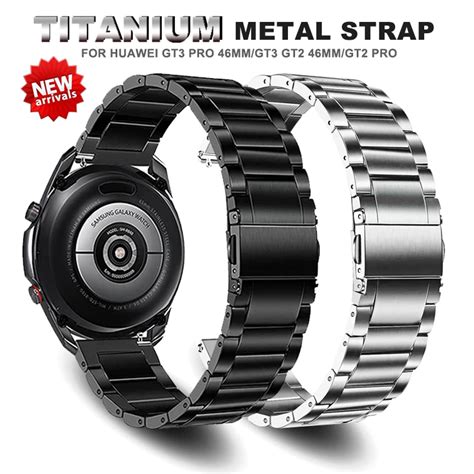 Titanium Metal Strap For Huawei Watch 3 Band Gt 2 Pro Gt2 Watchband For