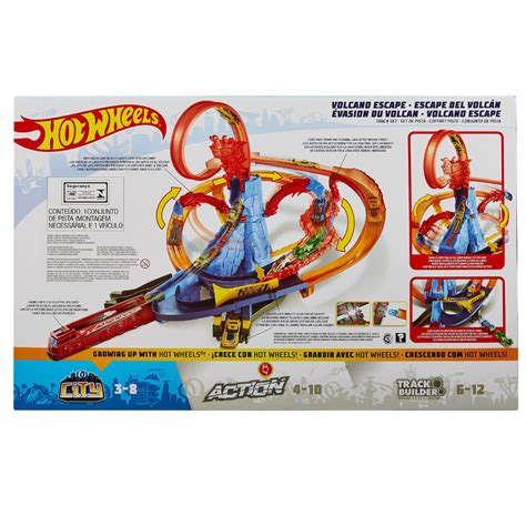Игровой набор 'Вулкан' (Volcano Escape), Hot Wheels City, Mattel [FTD61]