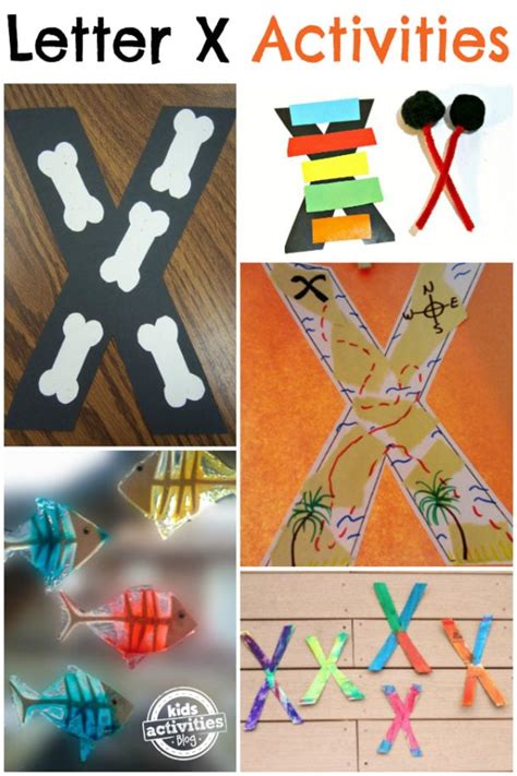 20 Letter X Crafts And Activities Preschoolers Learn The Alphabet