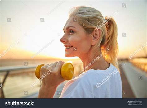7 732 Mature Woman Dumbbells Images Stock Photos 3D Objects Vectors Shutterstock