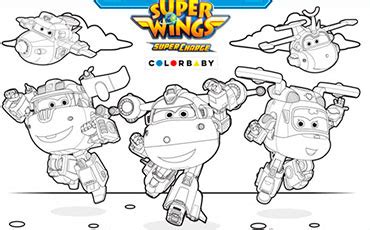 Dibujos Para Colorear Super Wings Para Colorear