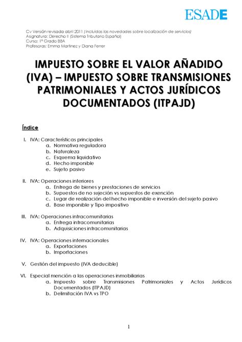 El Impuesto De Transmisiones Y Actos Jur Dicos Documentados Qu Saber