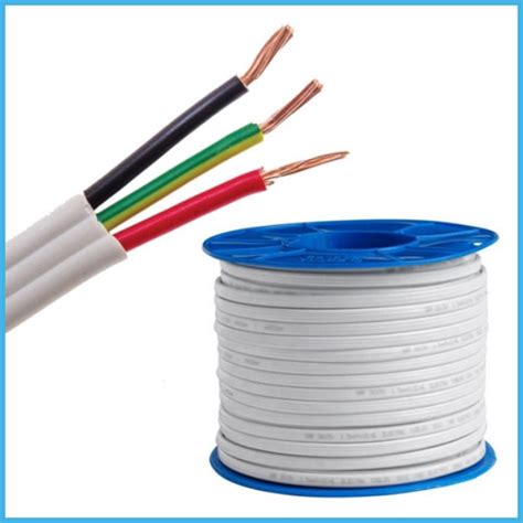 Electrical Cable Flat TPS Cable 1.5mm x 100M - White⚡️