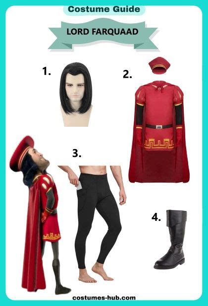 Lord Farquaad Costume Shrek Costume Cosplay Costumes Lord Farquaad