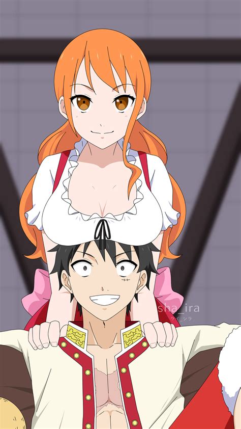 Luffy x Nami by BungaLili on DeviantArt