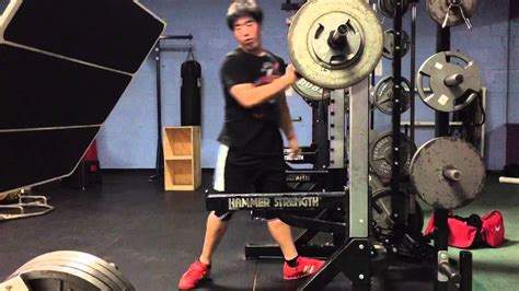 Front Squat 1rm Test 245x1 Youtube