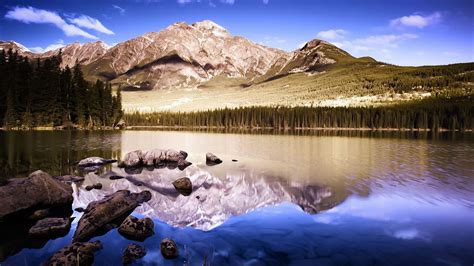 Amazing Mountain Reflection 4k Wallpaper Hd Wallpaper Background