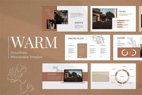 Warm - PowerPoint Presentation Template - Design Cuts