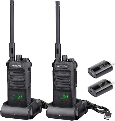 Amazon Retevis Rt Two Way Radios Long Range High Power Walkie