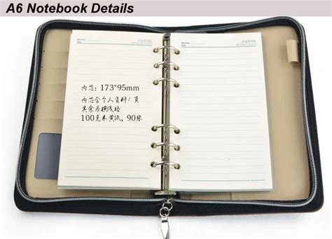 Канцелярия блокнот ежедневник Молния Ноутбук Спиральный Блокнот Бизнес ...