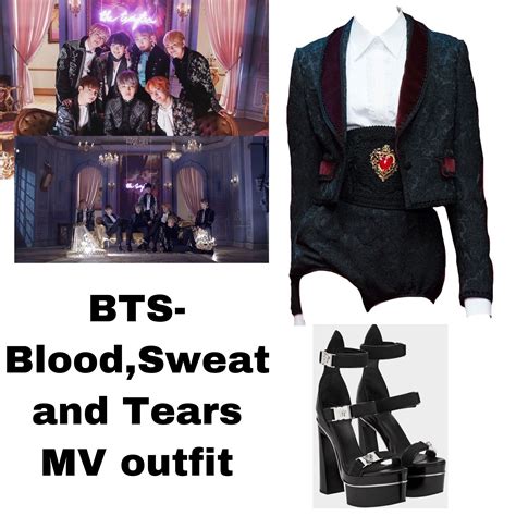 BTS Blood Sweat And Tears MV Outfit In 2024 Outfits Aesthetic