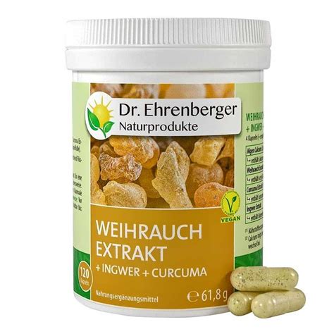 Dr Ehrenberger Weihrauch Extrakt Kapseln 120 St Shop Apotheke