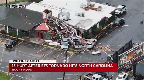 15 Hurt After Tornado Hits North Carolina YouTube