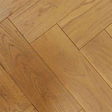 Flooring Less Solid Oak Herringbone Flooring Golden Smoke Brushed