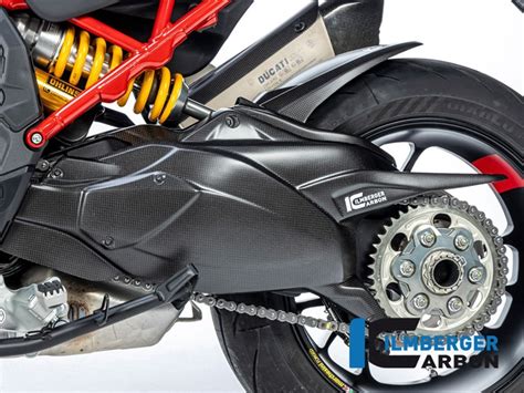 Sso Pp M K Swingarm Cover With Matt Chain Guard Ilmberger Ducati