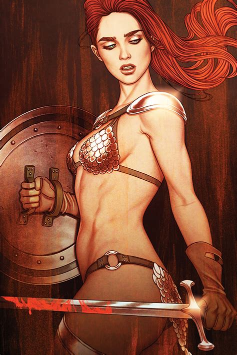 Dynamite Red Sonja Vol 7 1 Jenny Frison Ltd Virgin