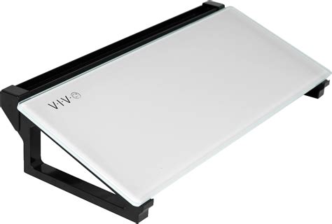 Vivo Glass Cm X Cm Desktop Whiteboard With Marker Slot And Open