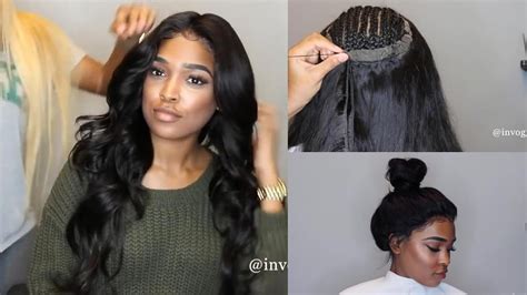 360 Lace Frontal Install Start To Finish No Glue Tape Or Gel