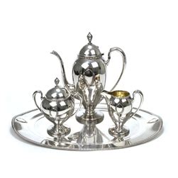 Holmes Edwards Charm Silverplate Pc Coffee Service W Tray