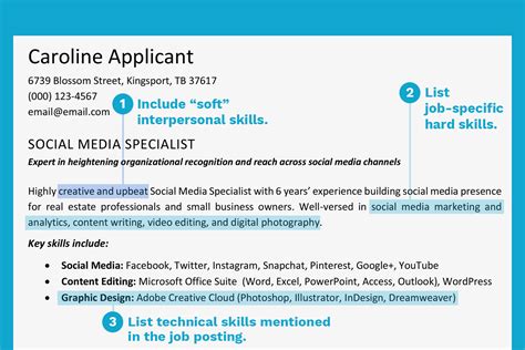 How To Write A Strong Skills Section For Your Resume