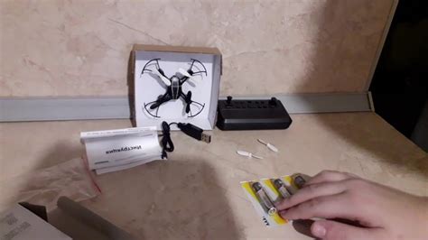 Квадрокоптер Mobicaro Mosquito HX771 - YouTube
