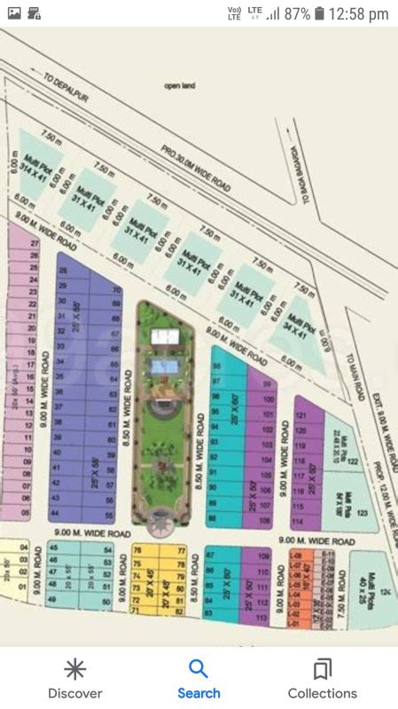 Residential Plot 1250 Sq Ft For Sale In Super Corridor Indore