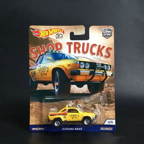 Hot Wheels Car Culture Shop Trucks Chevy Pickup Silverado Collection