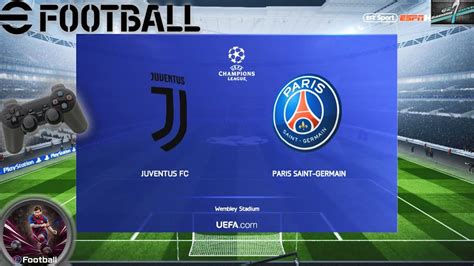 Juventus Fc Vs Psg Ucl Group Stage Efootball Gameplay Youtube