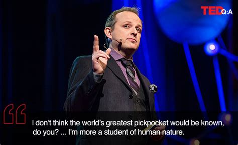 Studying human nature by picking pockets: A Q&A with Apollo Robbins ...