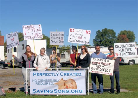 Protesting Male Infant Circumcision
