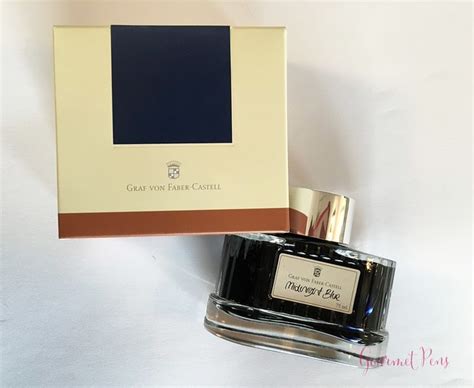 Gourmet Pens Ink Shot Review Graf Von Faber Castell Midnight Blue