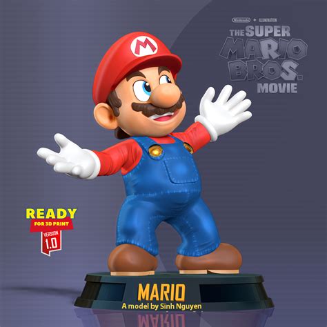 3D File The Super Mario Bros Movie Fanart3D Printer Design To