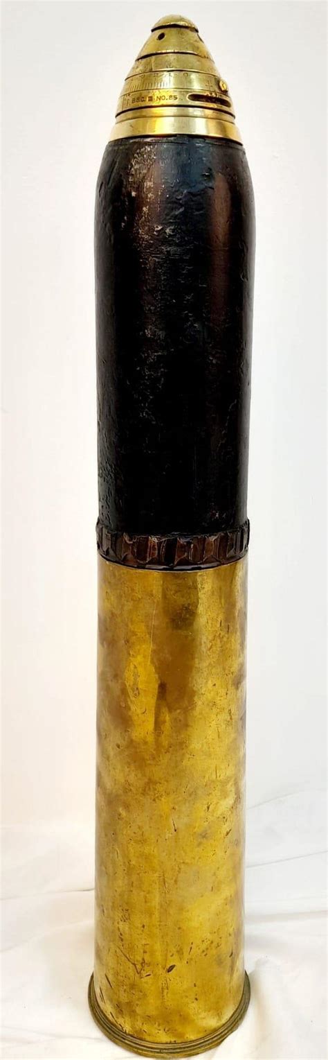 Sold At Auction Inert Ww British Cut Away Pdr Shrapnel Shell