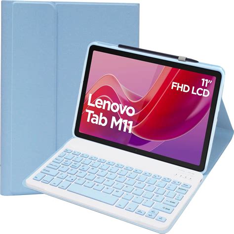 Case With Keyboard For For Lenovo Tab M Inch Uk Layout