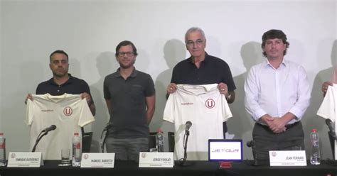 Jorge Fossati Fue Presentado Oficialmente Como Nuevo Técnico De Universitario