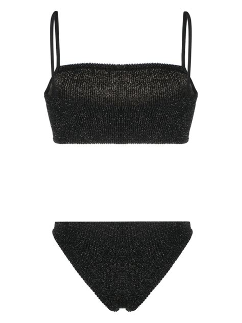 Hunza G Gigi Crinkled Finish Bikini Farfetch