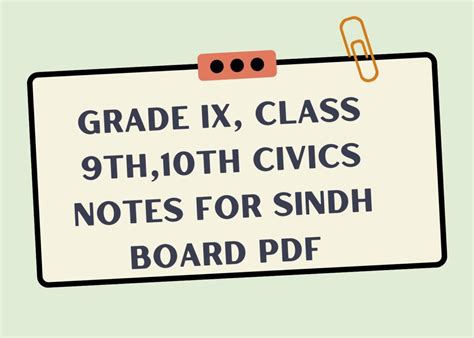 Class 9 10 Model Paper 2022 Sindh Board