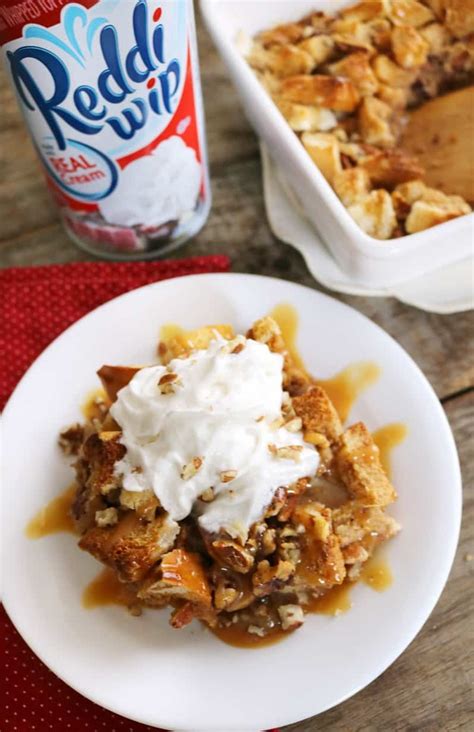 Caramel Pecan Bread Pudding with a Surprise Twist!