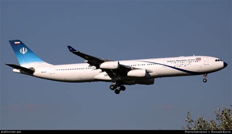 Aircraft Photo Of Ep Iga Airbus A Islamic Republic Of Iran