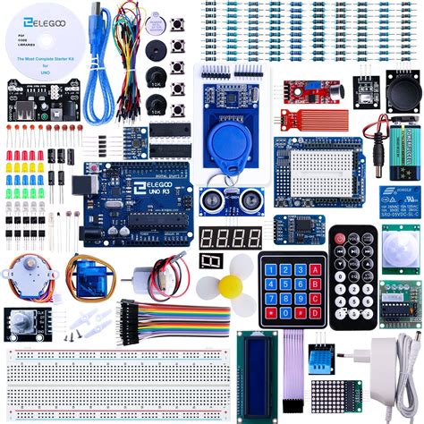 Set Kit für Arduino Elegoo UNO Projekt Das Ultimate Starter Kit mit