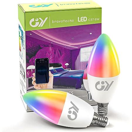 Gy Smart Bulb C E Alexa Light Bulbs W Lm K K Rgb