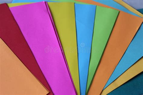 Colourful Papers For Craft Display Together Stock Image Image Of Colourful Blue 179952033