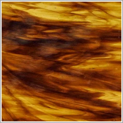 Wissmach Mystic Light Amber With Brown Streaky Glass 706ll Franklin Art Glass