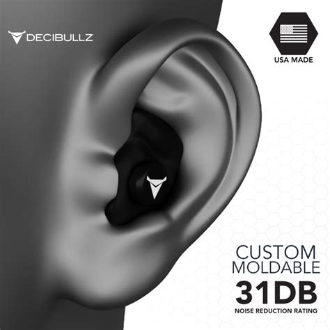 Decibullz Custom Molded Earplugs Pro Pack Concealed Carry Inc