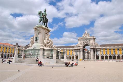 Pra A Do Rcio Terreiro Do Pa O Lisbon History Of Portugal