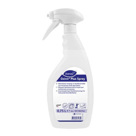 Détergent Et Désinfectant Oxivir Plus Spray 750ml