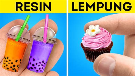 Resin Epoksi Vs Lempung Polimer Perhiasan Diy Dan Kerajinan Mini