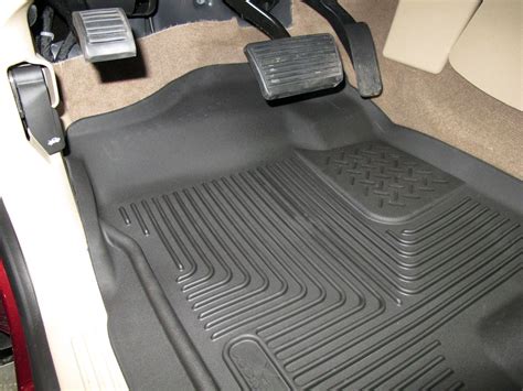 Husky Liners X-act Contour Custom Auto Floor Liners - Front - Black Husky Liners Floor Mats HL53101